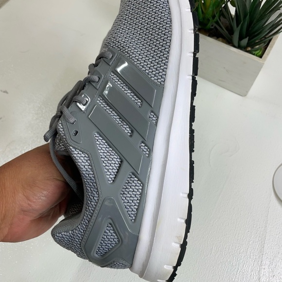 Adidas Gray Athletic Shoes with Lightweight Mesh Design - Picture 5 of 6